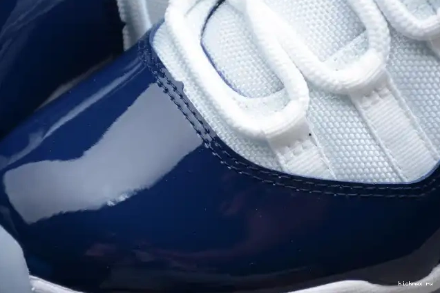 Cheap MAX Jordan 11 378037-123 Retro Air Navy Midnight 0413
